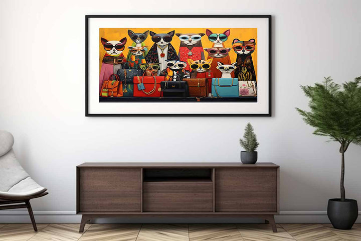 The Urban Fauna Painting