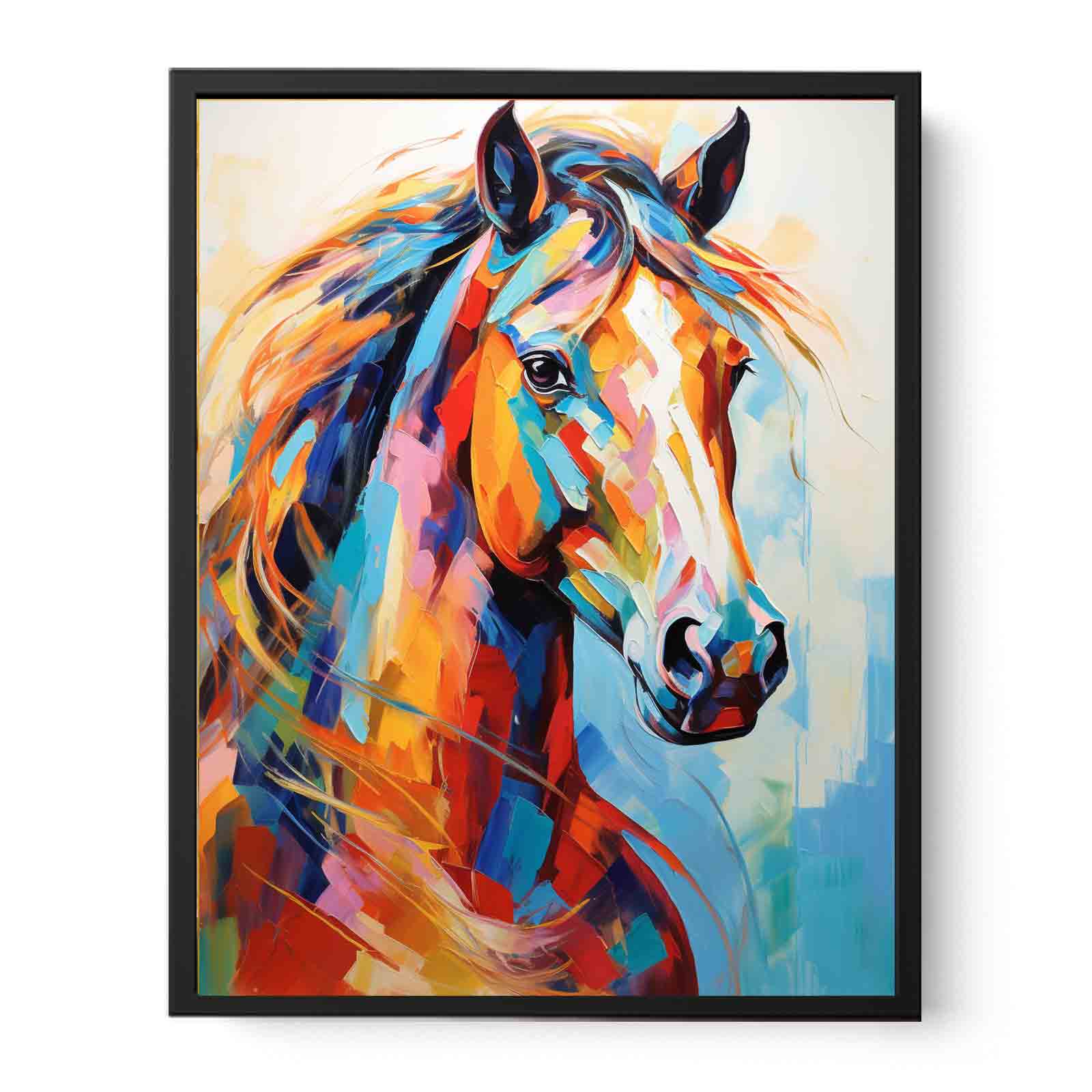 Horse Modern Art  Canvas Print