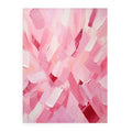 Rose Pink Abstract Art Painting