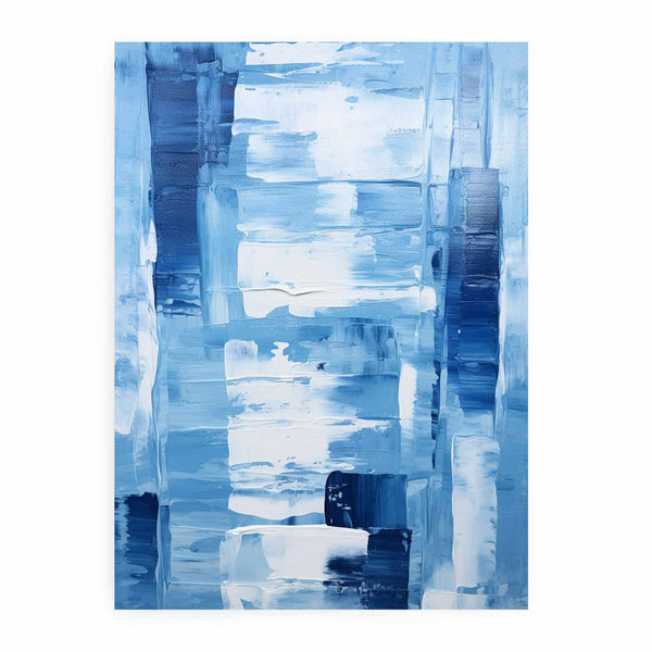 Blue  Abstract Art Painting
