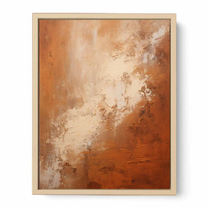 Abstract  Brown Painting  Streched canvas