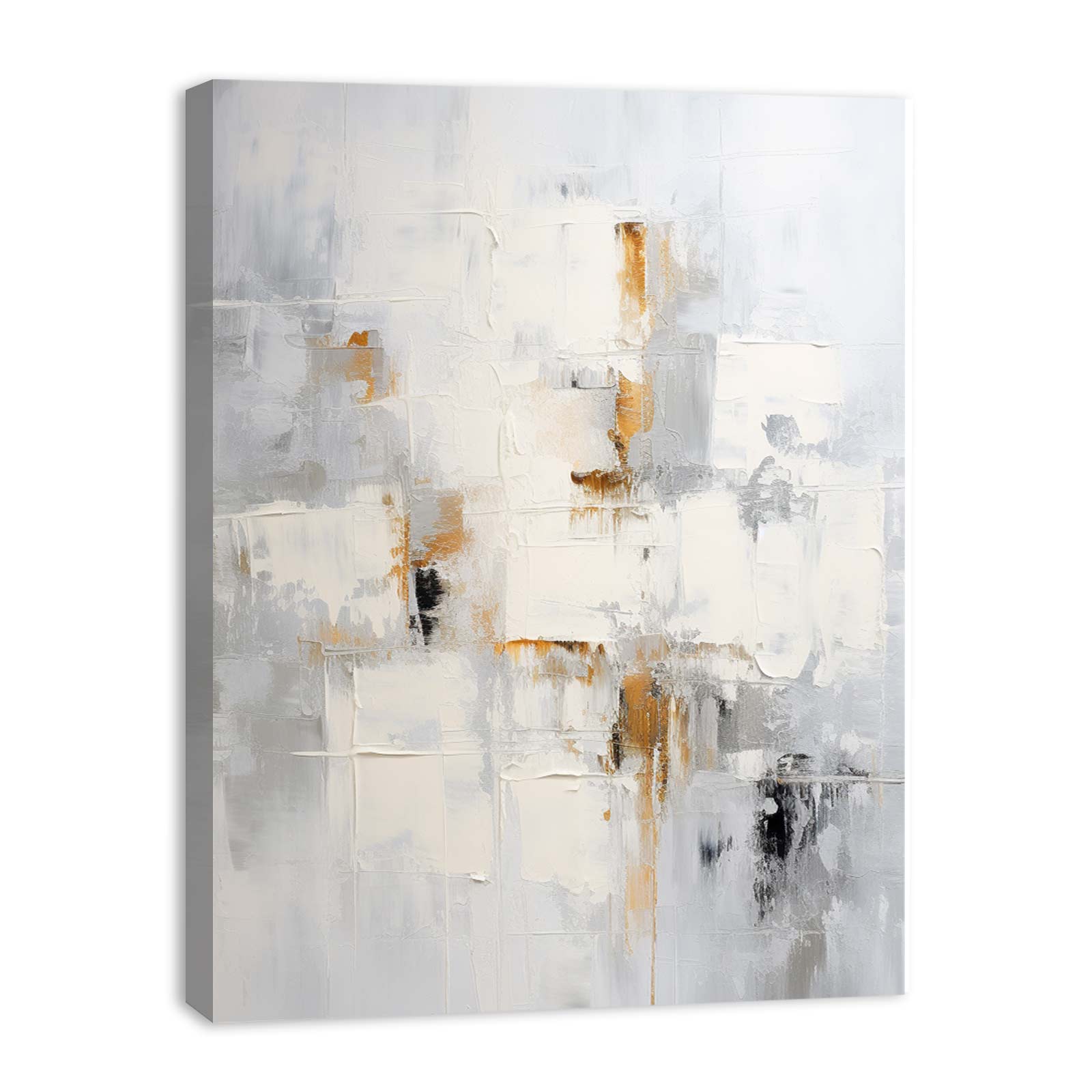 Grey Abstract Painting