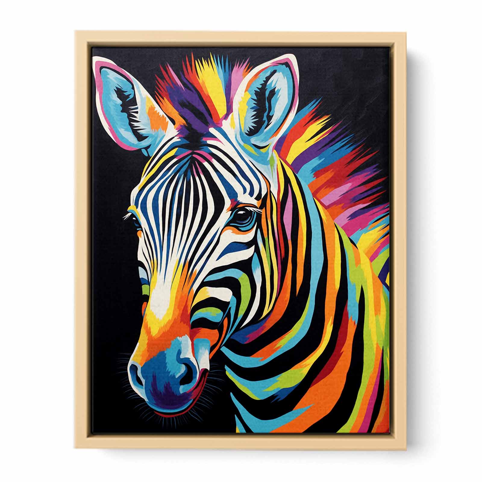 Modern Zebra   Art Print