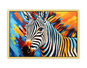 Zebra Stripes  Streched canvas