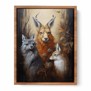 Three Animal Modern Art  Painting  Poster
