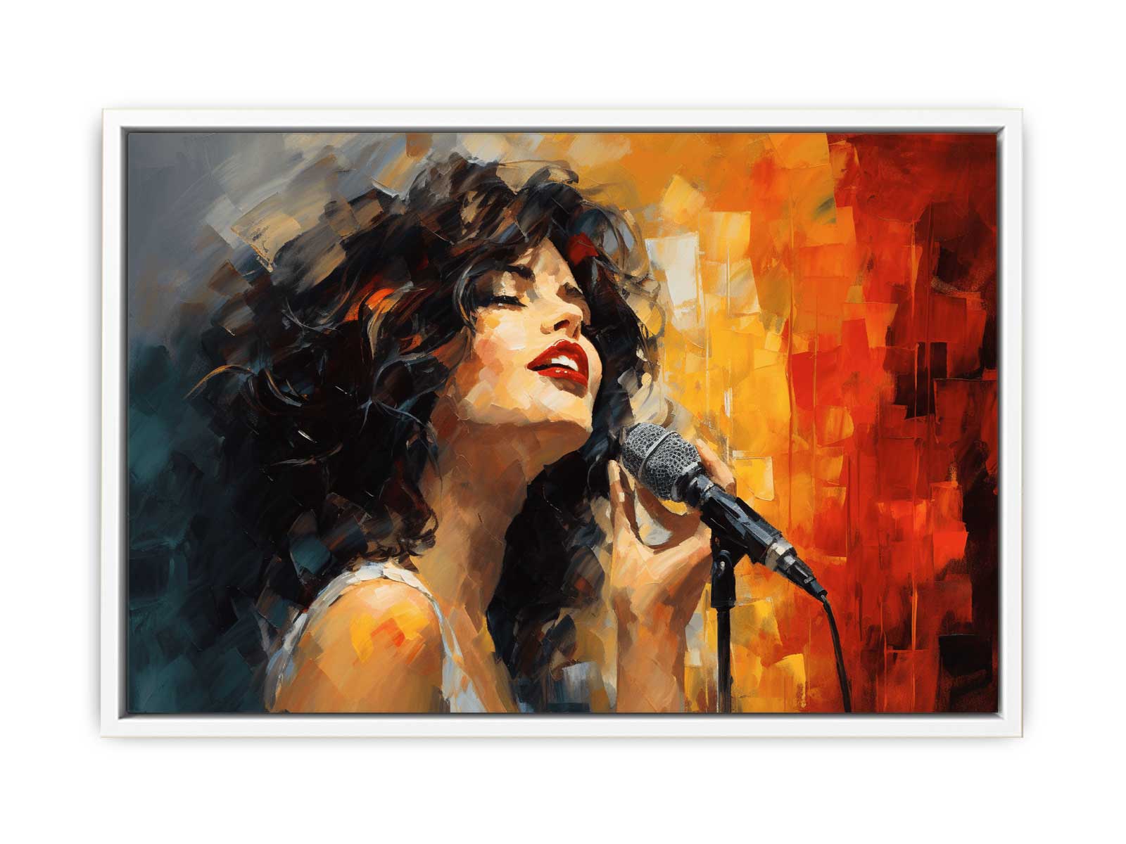 Melody in Motion Framed Print