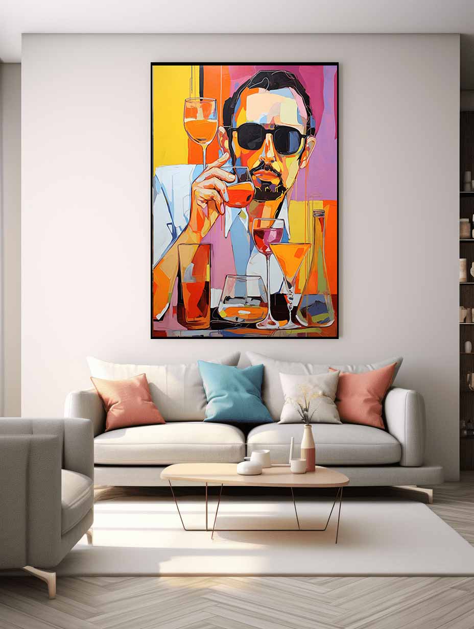 Golden Solace Painting