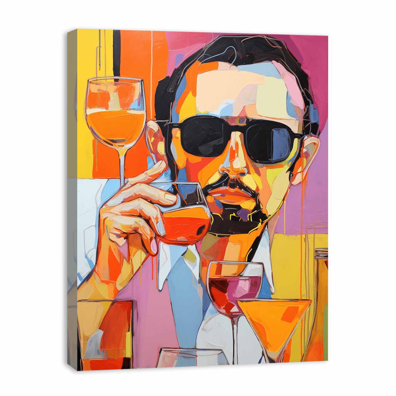 Golden Solace Painting