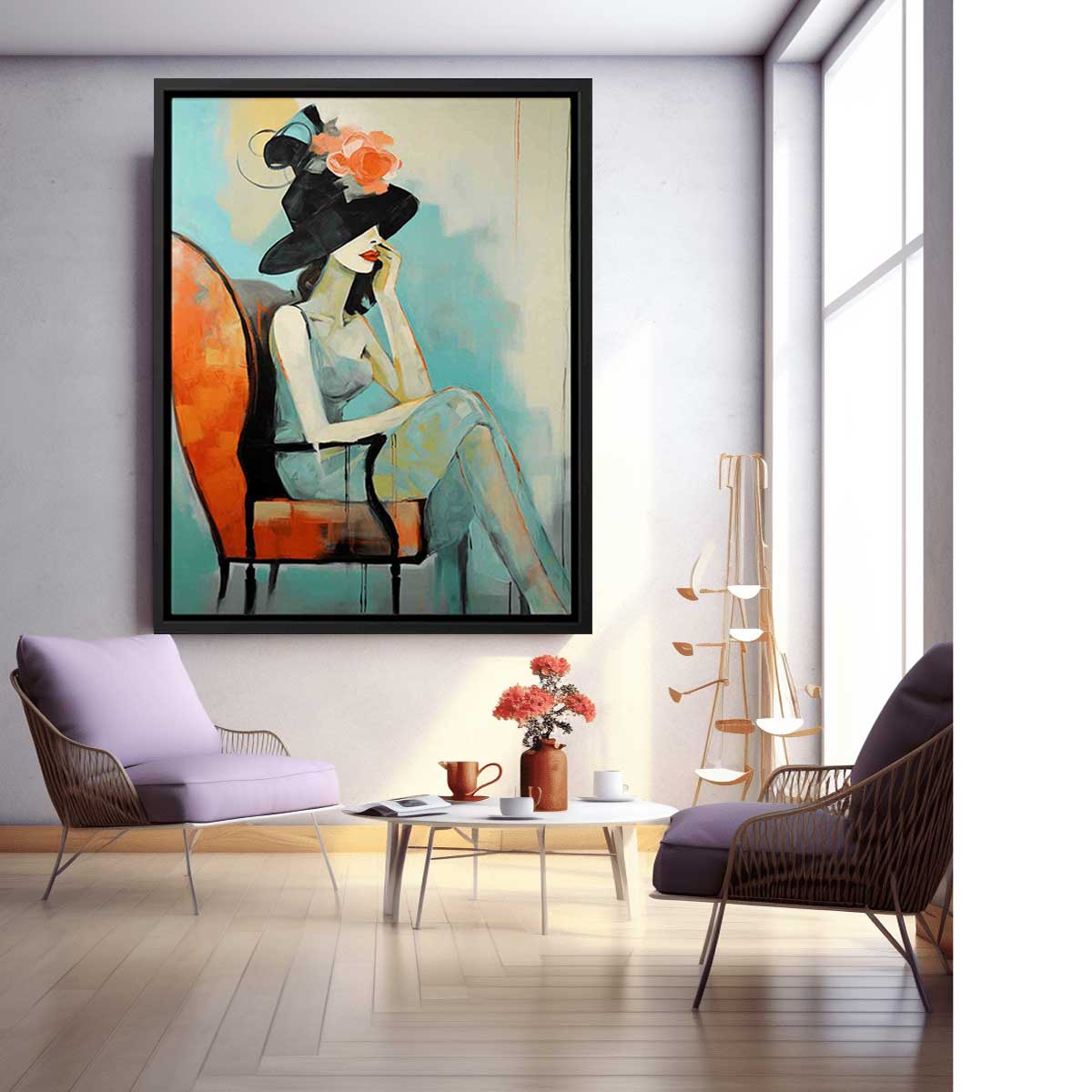 Angle of Reflection Painting