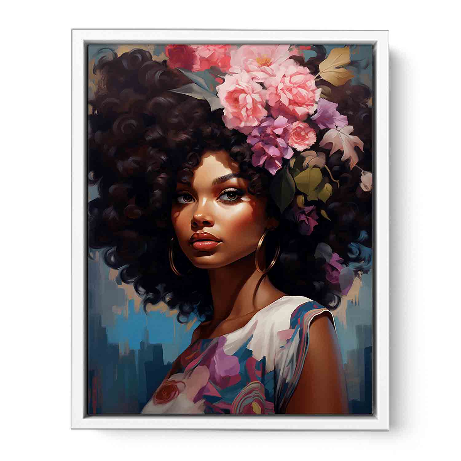 The Crown of Flora Framed Print