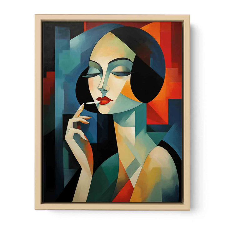 The Angled Breath  Art Print