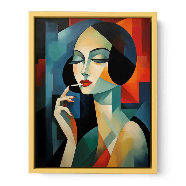 The Angled Breath  Streched canvas