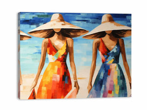 Chromatic Curves Painting
