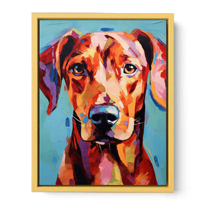 Red Dog   Streched canvas