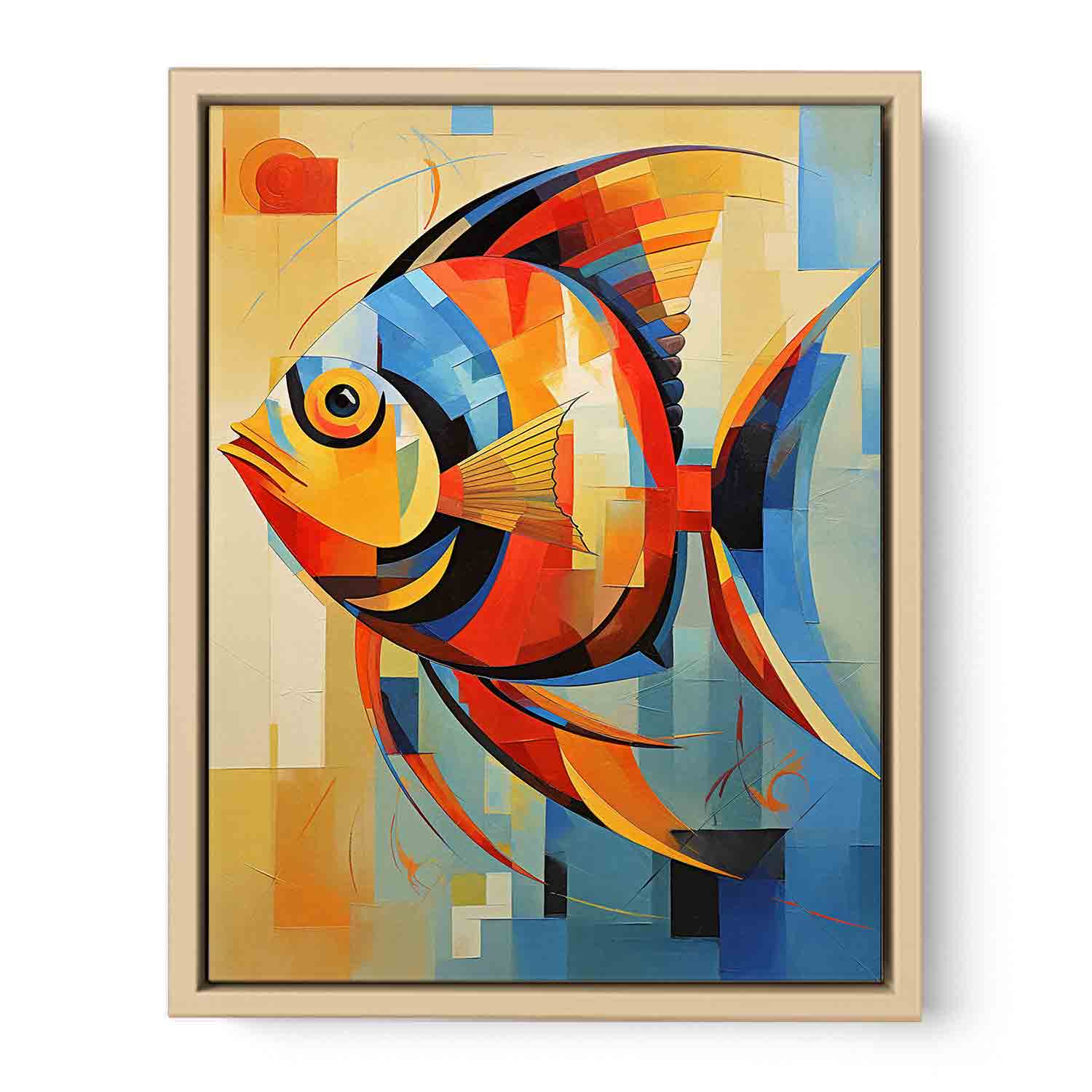 Fish Modern Art Painting  Art Print