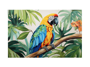 Modern Tropical Parrot