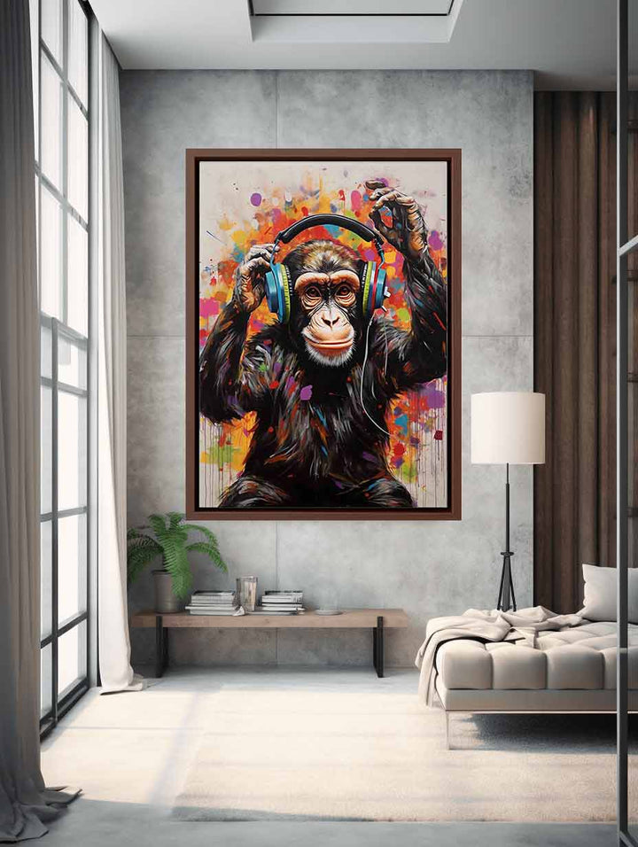 Modern Monkey   Painting