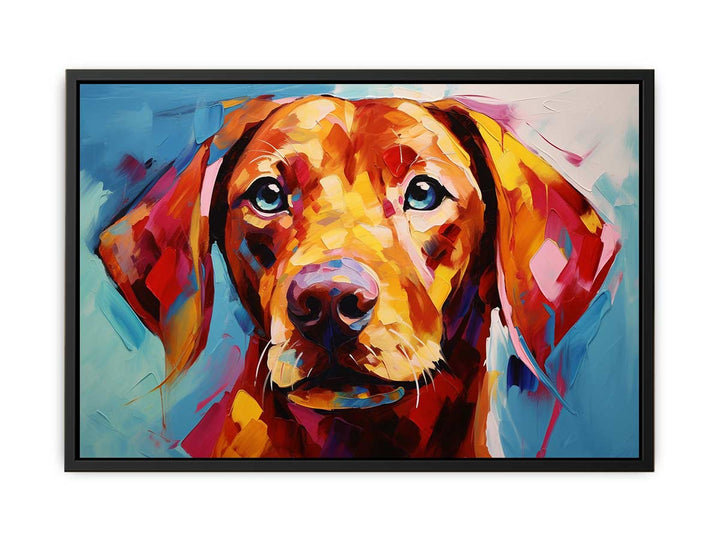 Red Dog   Canvas Print