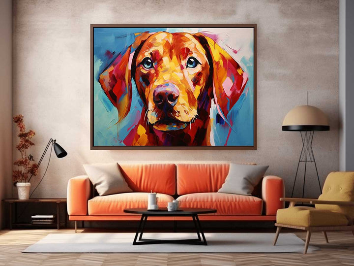 Red Dog  Painting