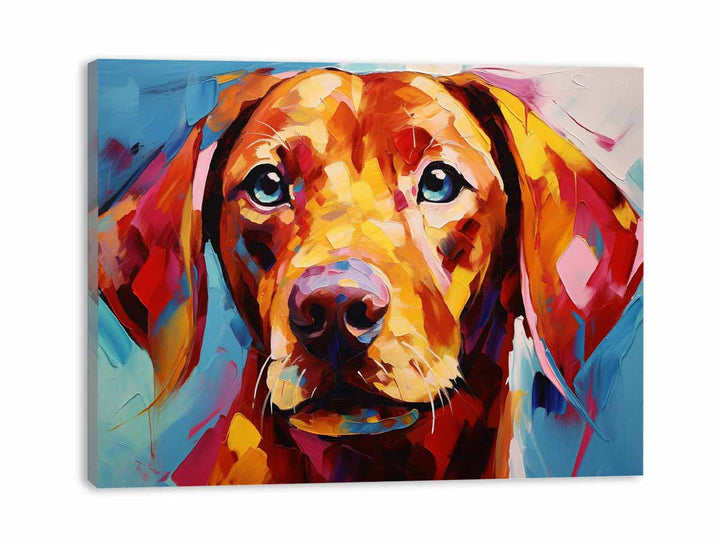 Red Dog  Painting