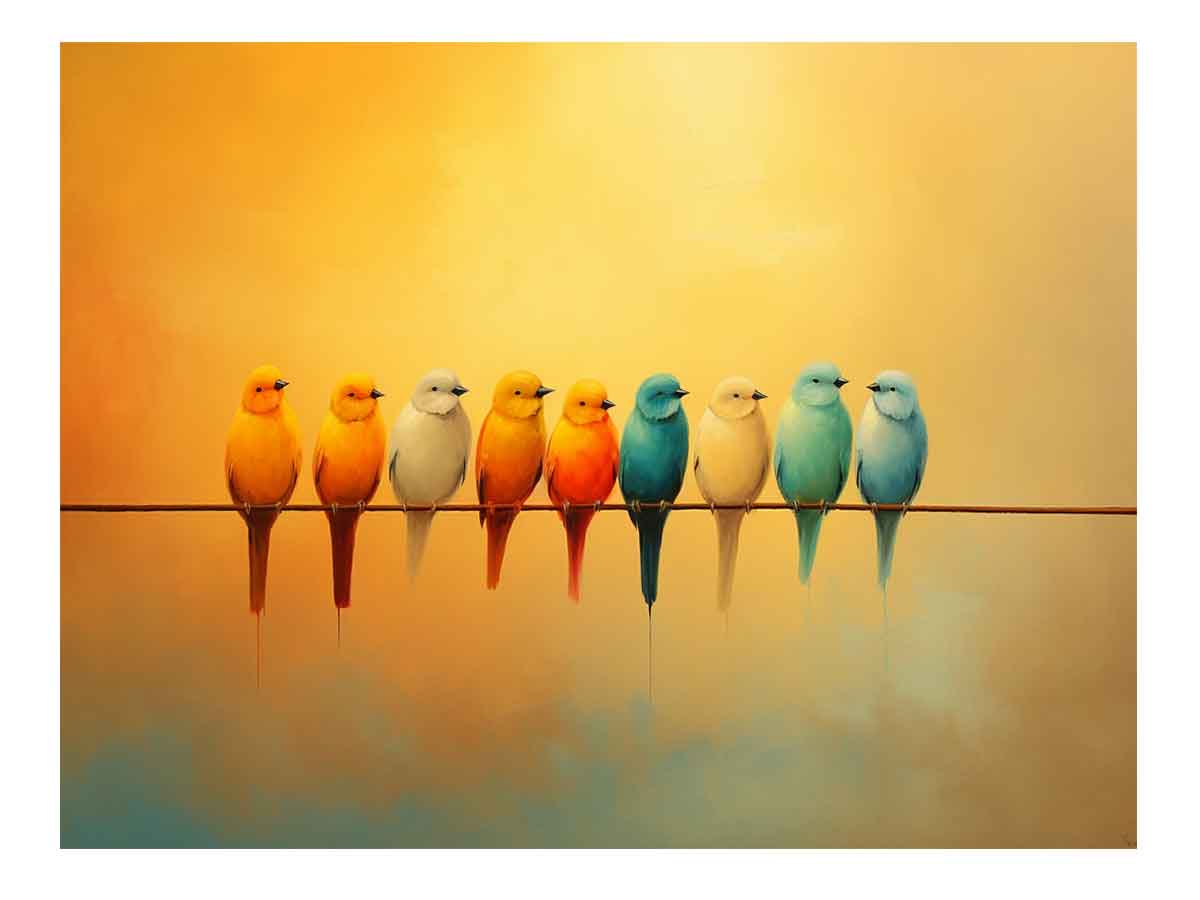 Brids on Branch