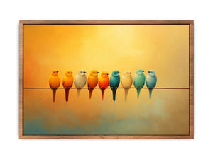 Brids on Branch Poster