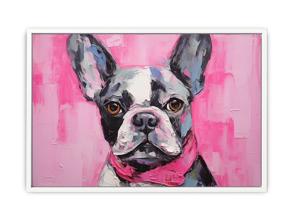 Pug Dog Framed Print