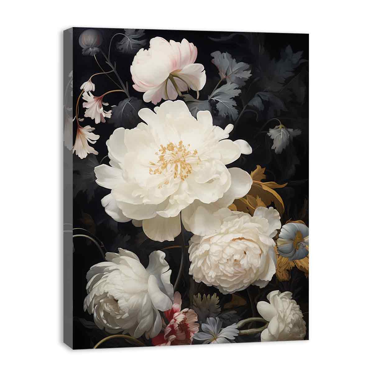 White Flowers  Painting