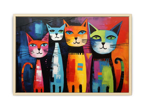 Cat Modern Art Painting  Art Print