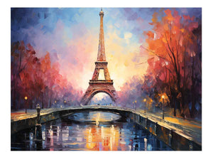 Eiffel Sunset