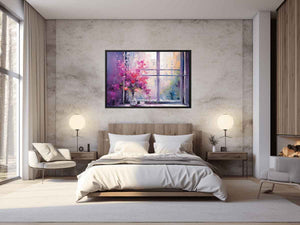 Still Life Window Art  Painting
