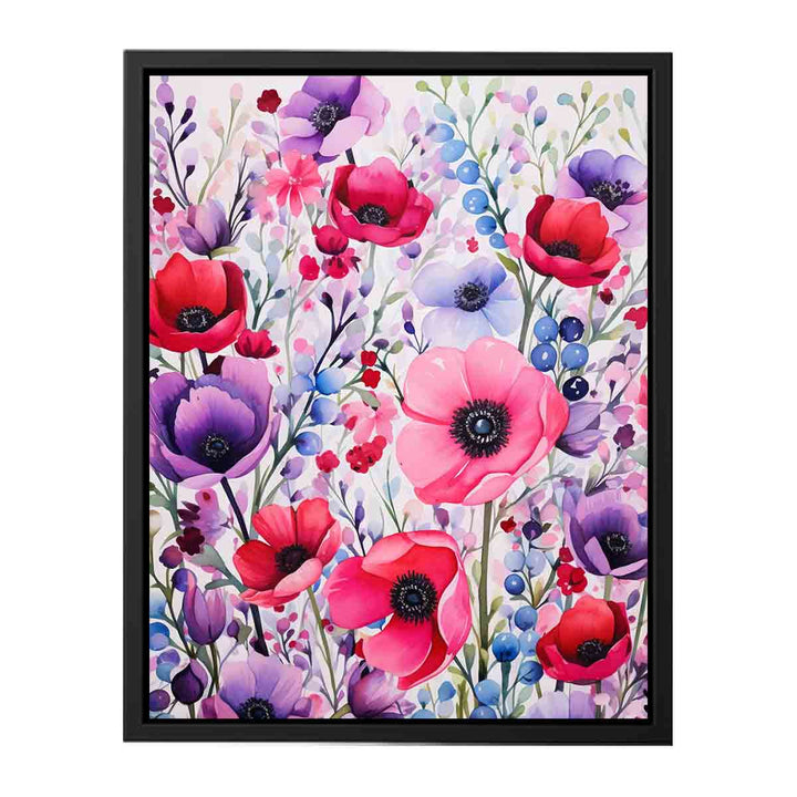 Best Seller Flower Art  Canvas Print