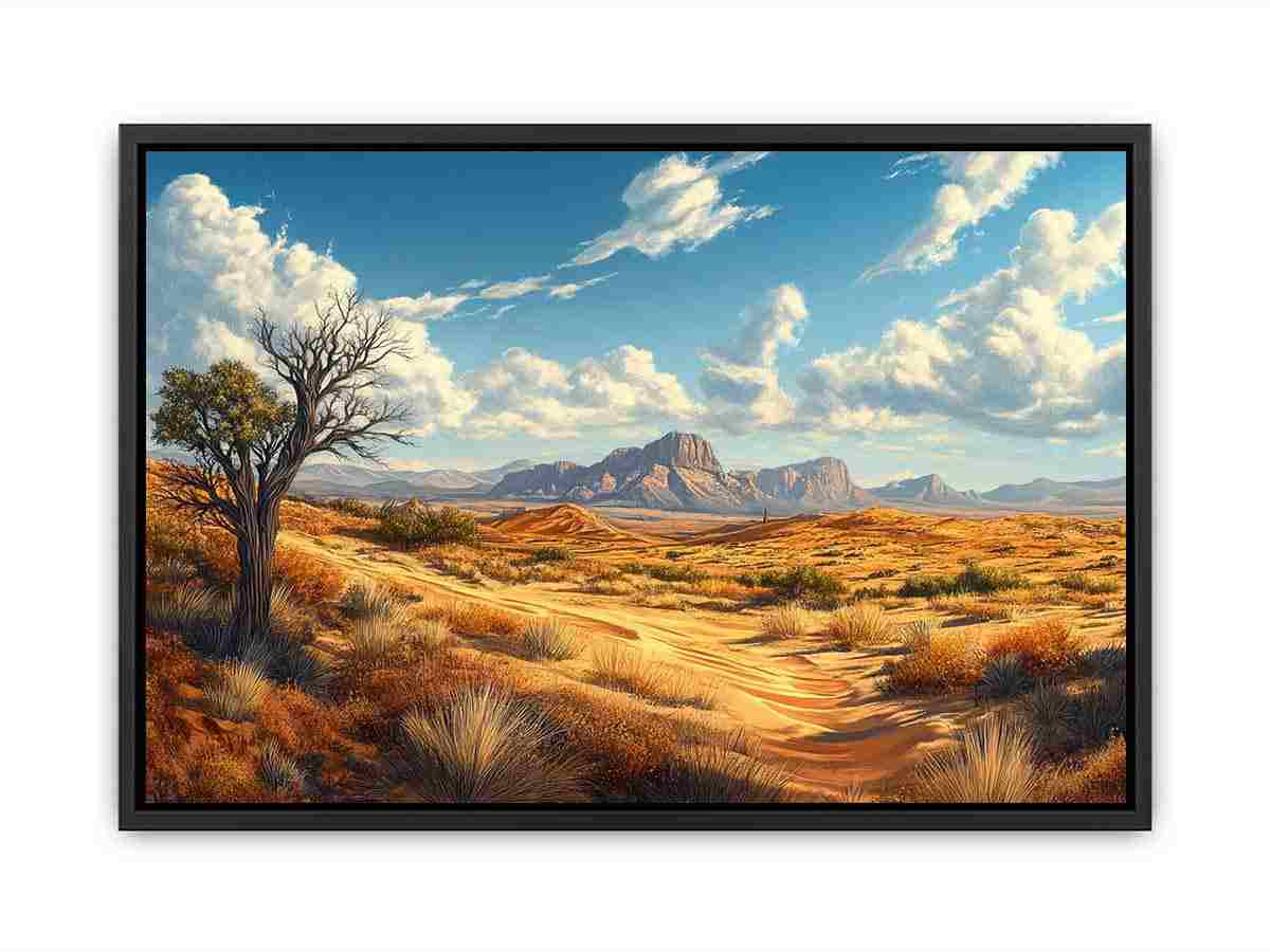 Desert Sunset  Painting