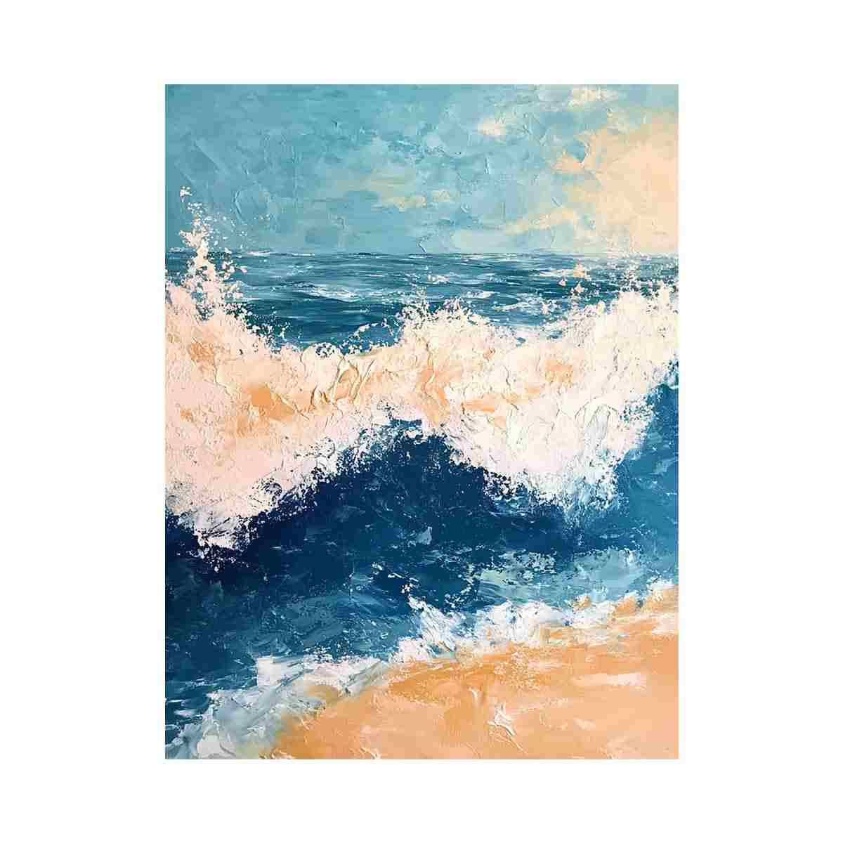 Ocean Waves Abstract