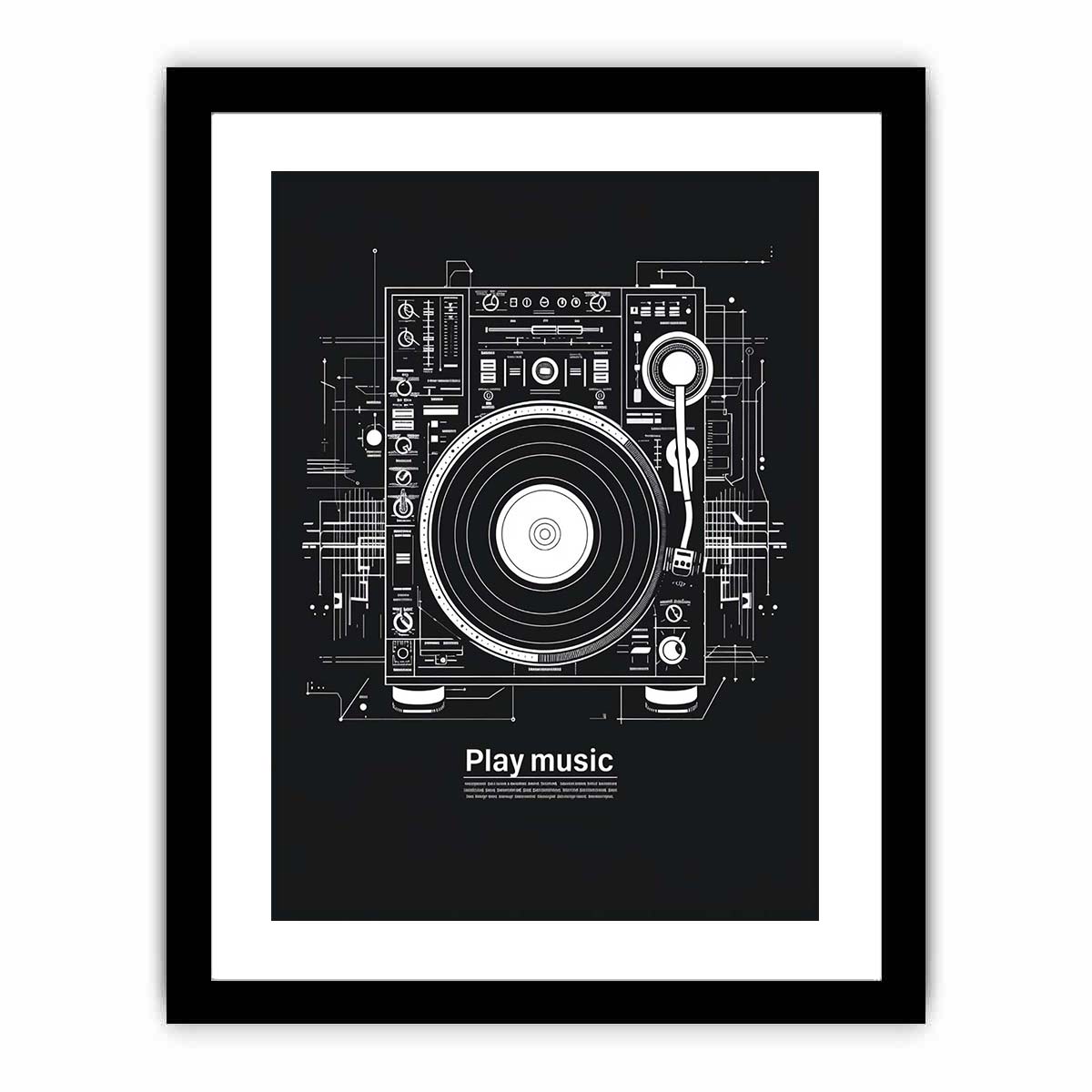 Play Music  Art Print
