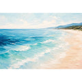 Byron Bay Abstract Ocean Canvas