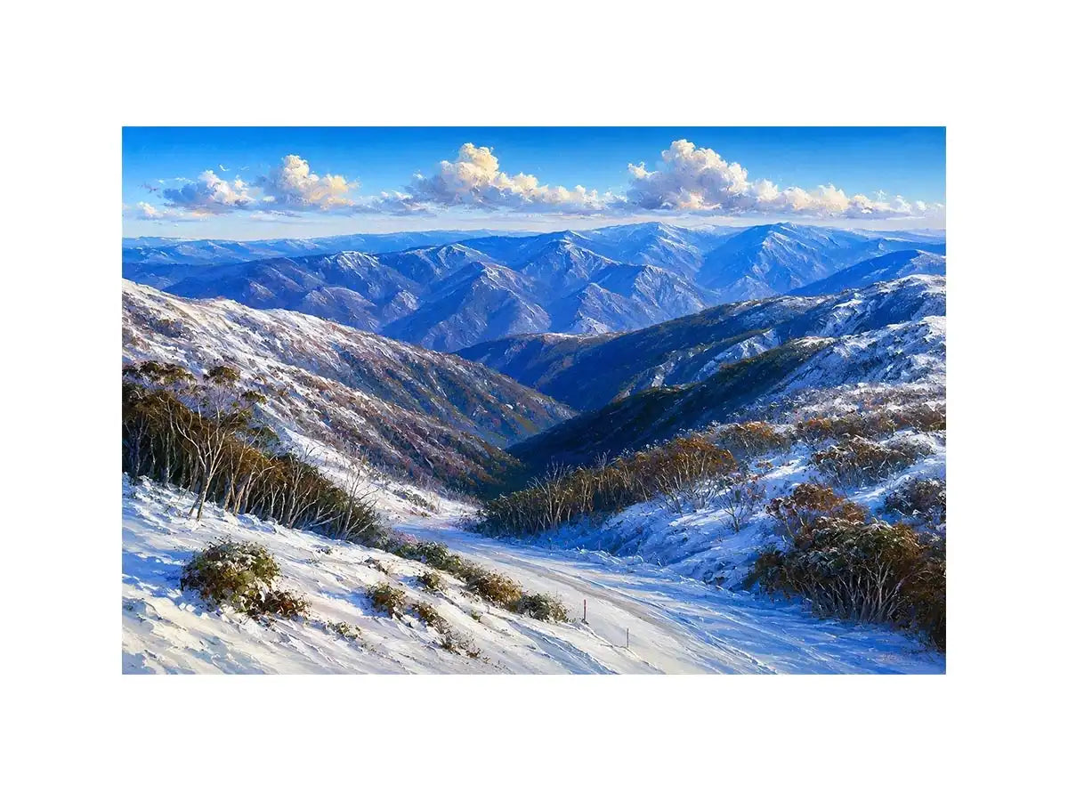 Mount Hotham Landscape Canvas Print