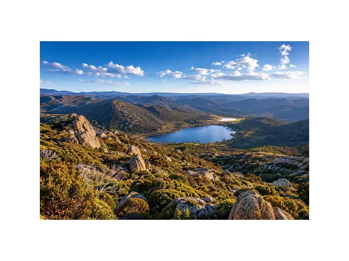 Canberra Highlands Landscape Canvas Print