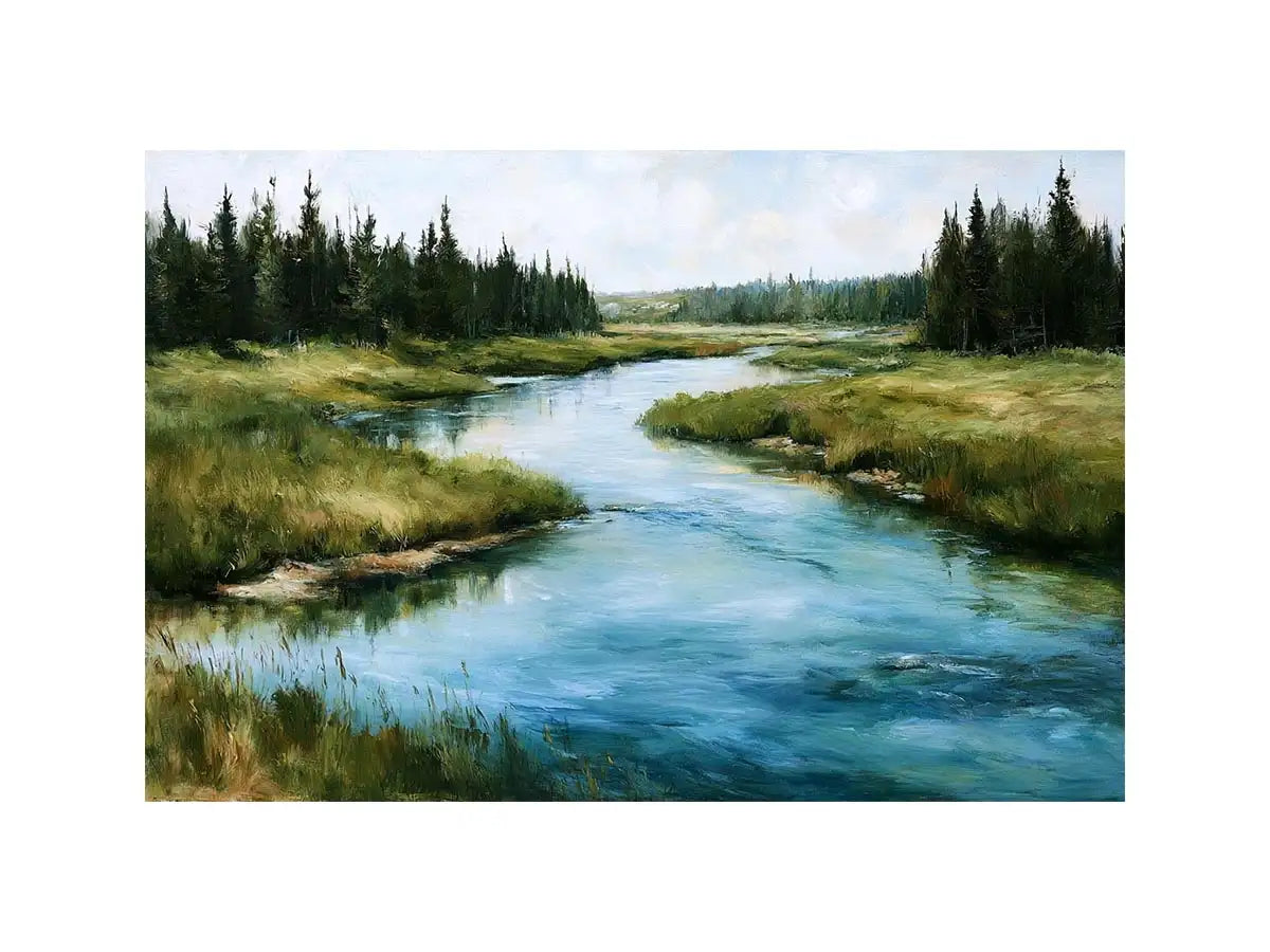 Logan River Canvas Print
