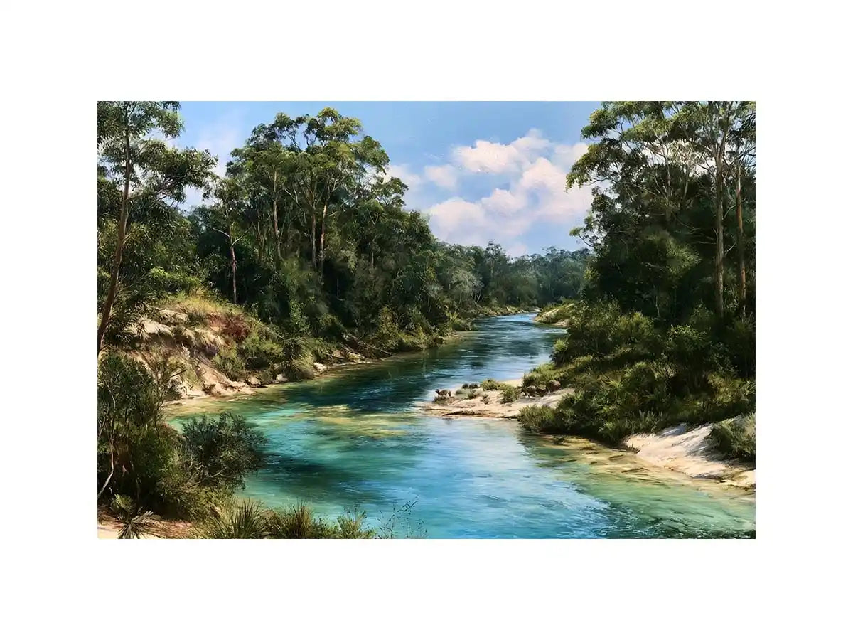Shoalhaven River Canvas Print