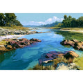 Pioneer River Canvas Print