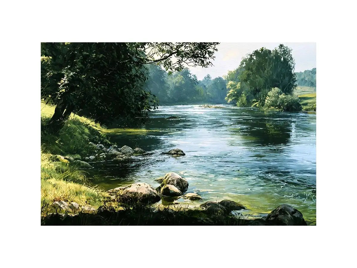 Richmond River Canvas Print