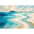 Whitehaven Abstract Ocean Canvas