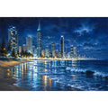 Surfers Paradise In night