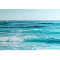 Surfers Paradise Abstract Ocean Canvas