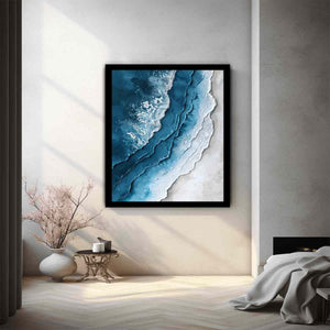 Textured Ocean Abstract Wave