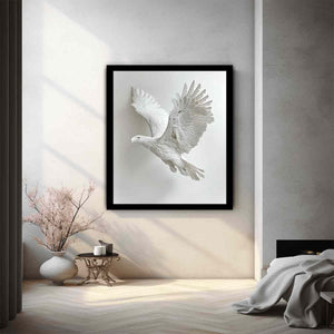 White Falcon Flight Minimalist