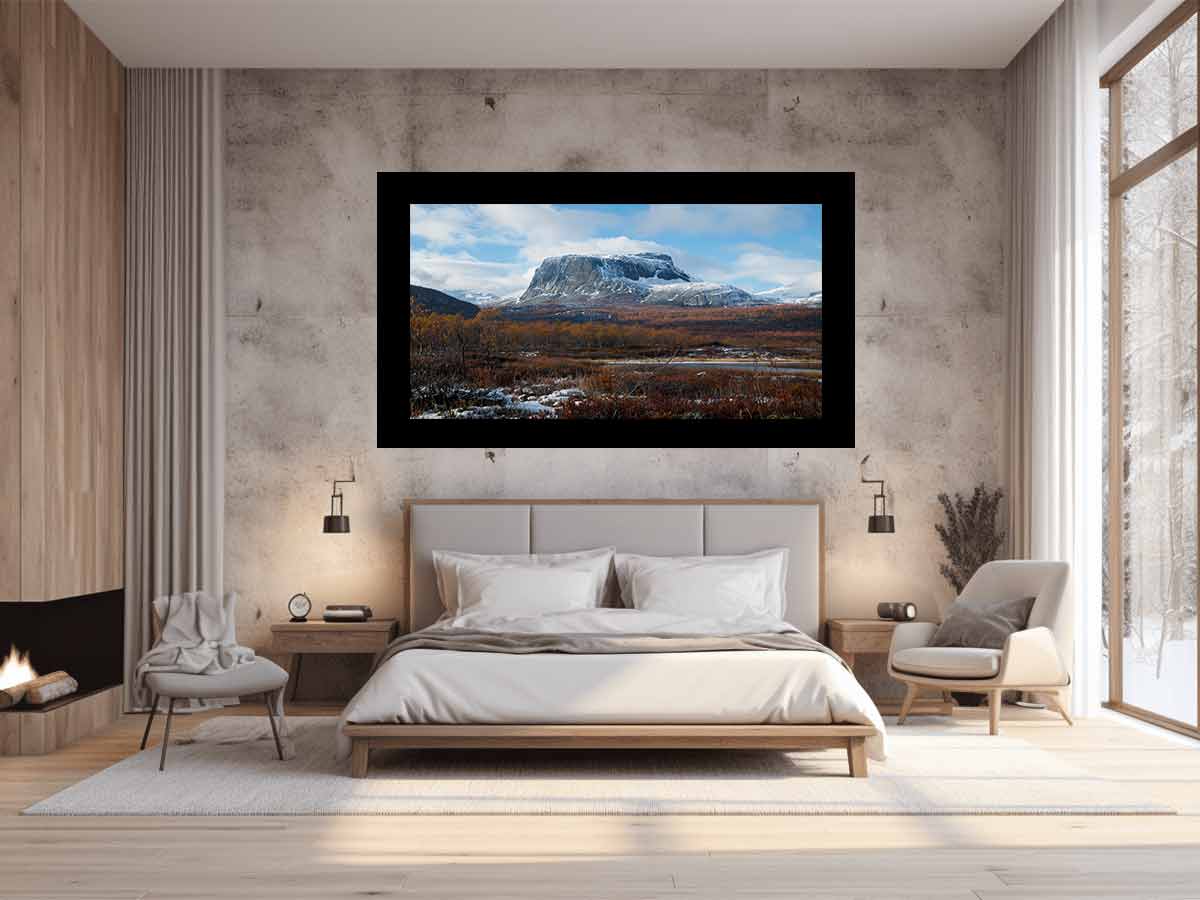 Snowy Plateau Landscape