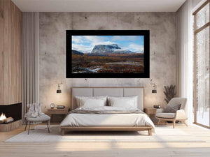 Snowy Plateau Landscape