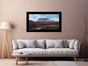 Snowy Plateau Landscape